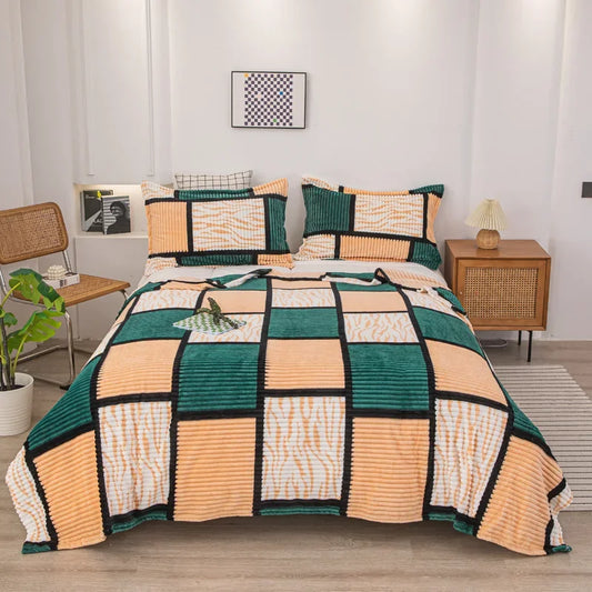 Soft Lightweight Throw for Home & Travel