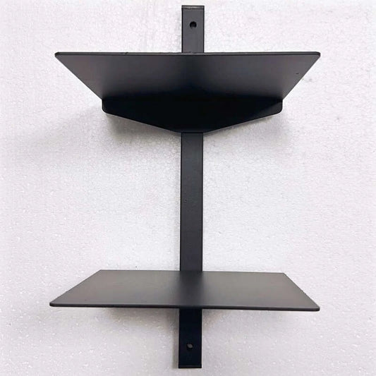 Modern Wall-Mounted Metal Bookshelf