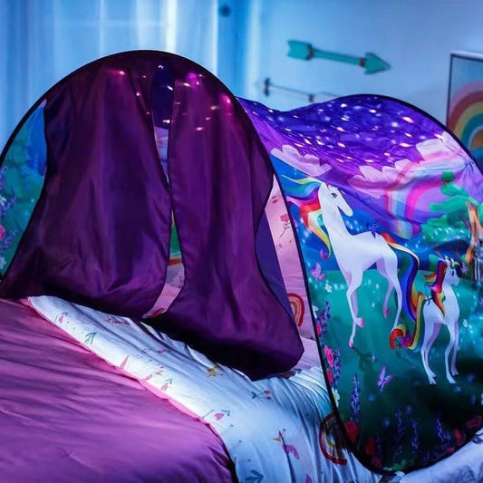 Kids Dream Bed Tent with Lights