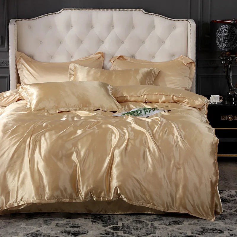 Luxury Jacquard Microfiber Duvet Cover Set