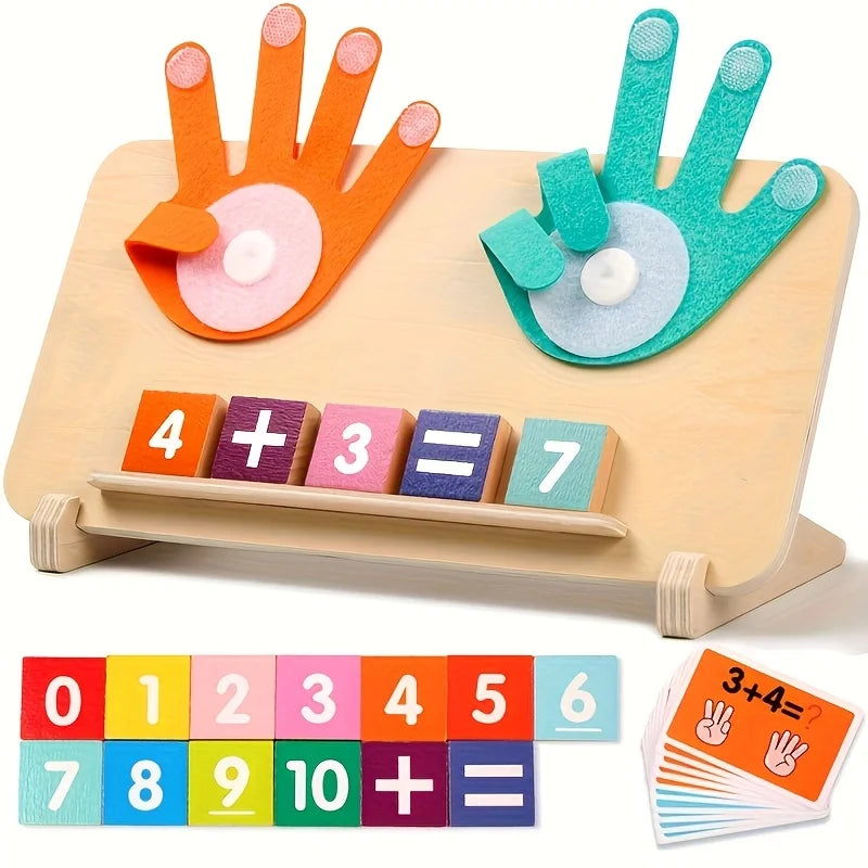 Montessori Wooden Math Learning Board