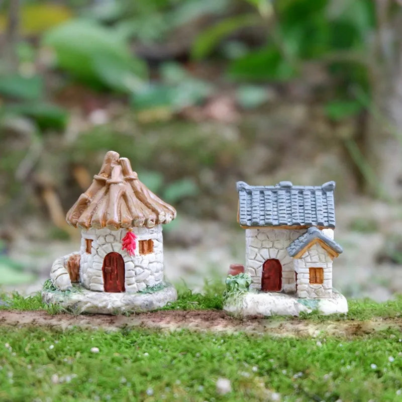 Mini Resin Fairy Garden House Ornament