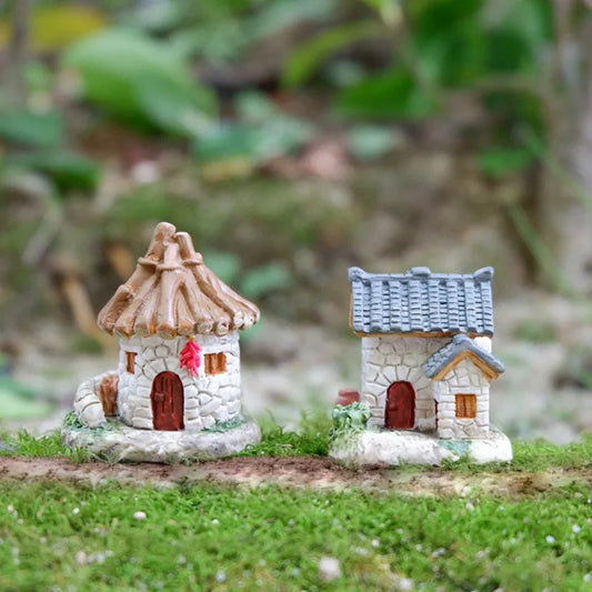 Mini Resin Fairy Garden House Ornament