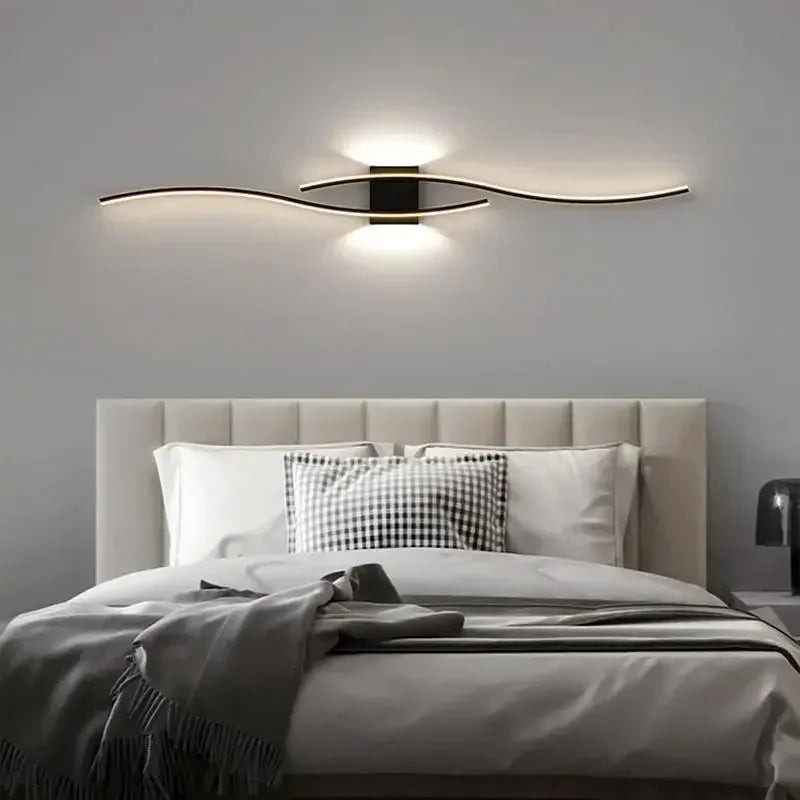 Dimmable Aluminium Wall Light for Bedroom & Living Room