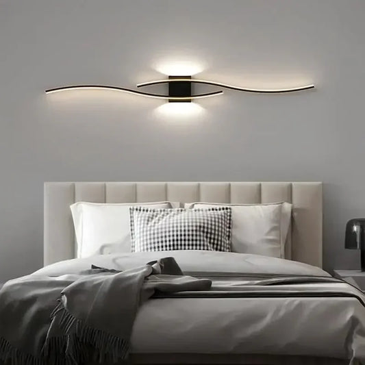 Dimmable Aluminium Wall Light for Bedroom & Living Room