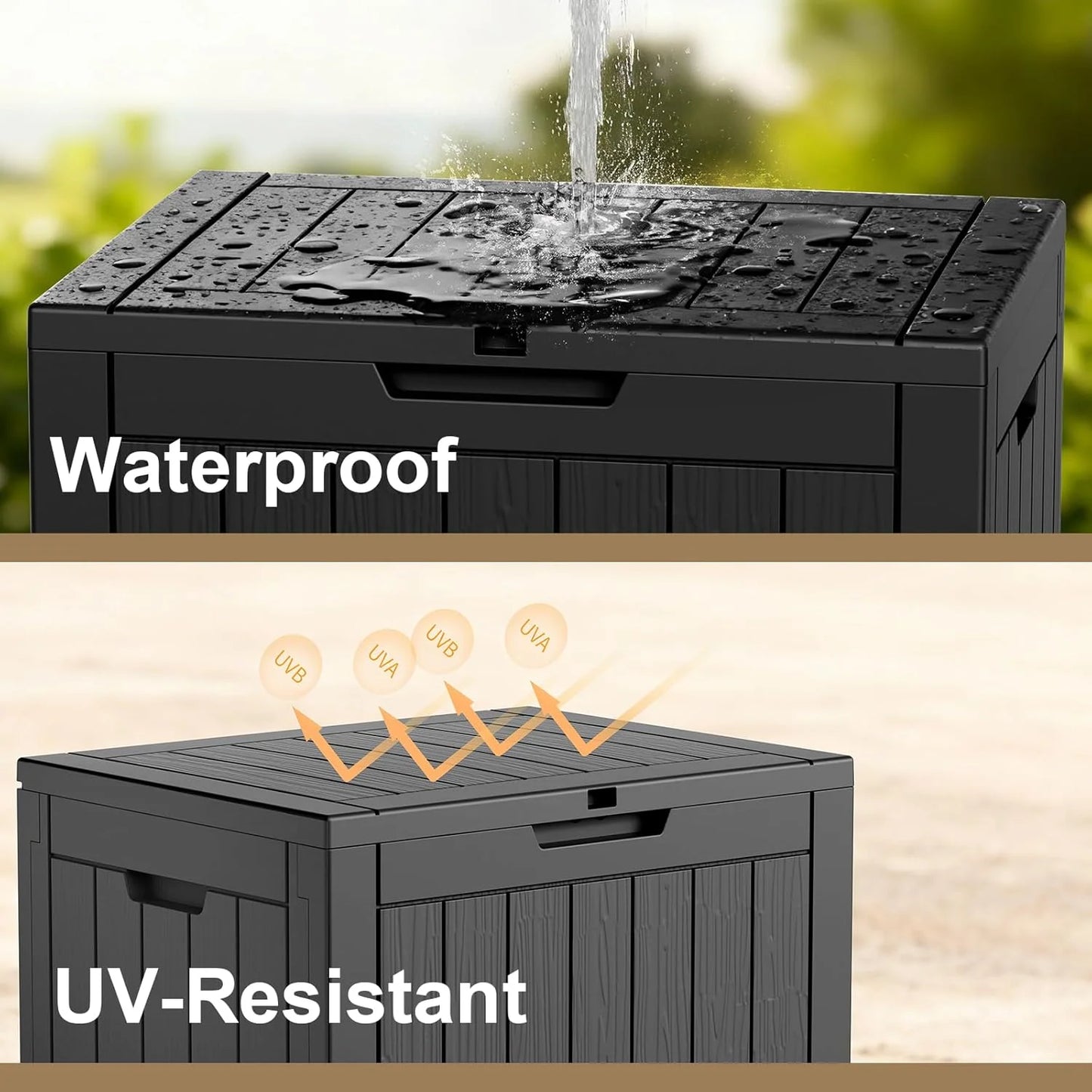 Lockable Waterproof Outdoor Storage Box