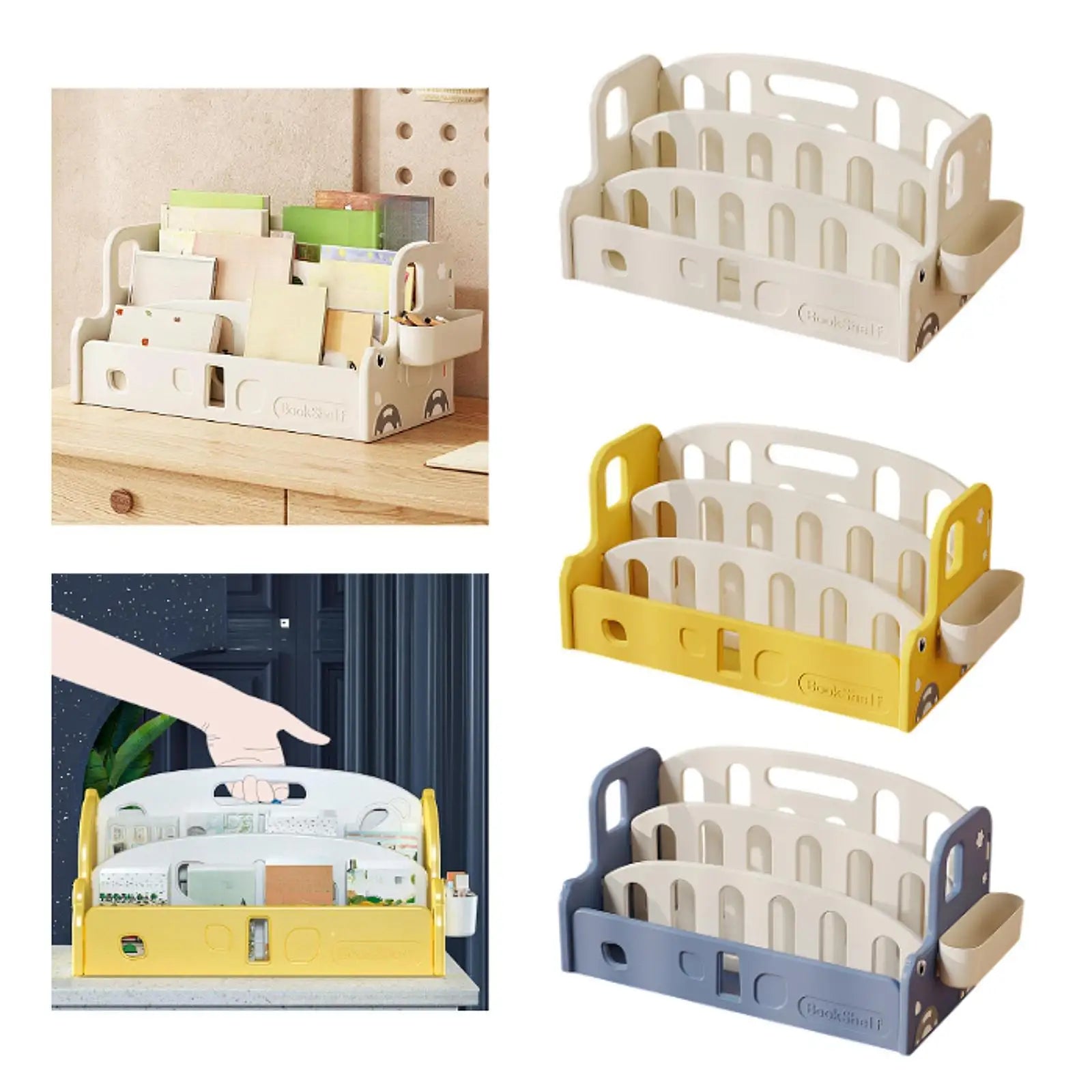 Easy-Reach Book Display Bookshelf