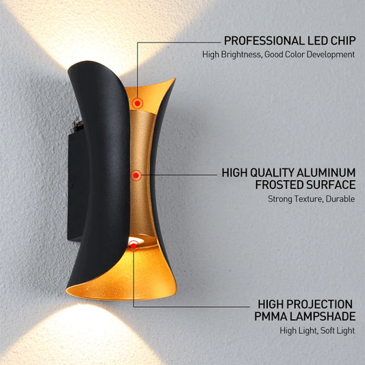 Indoor & Outdoor Aluminium Sconce