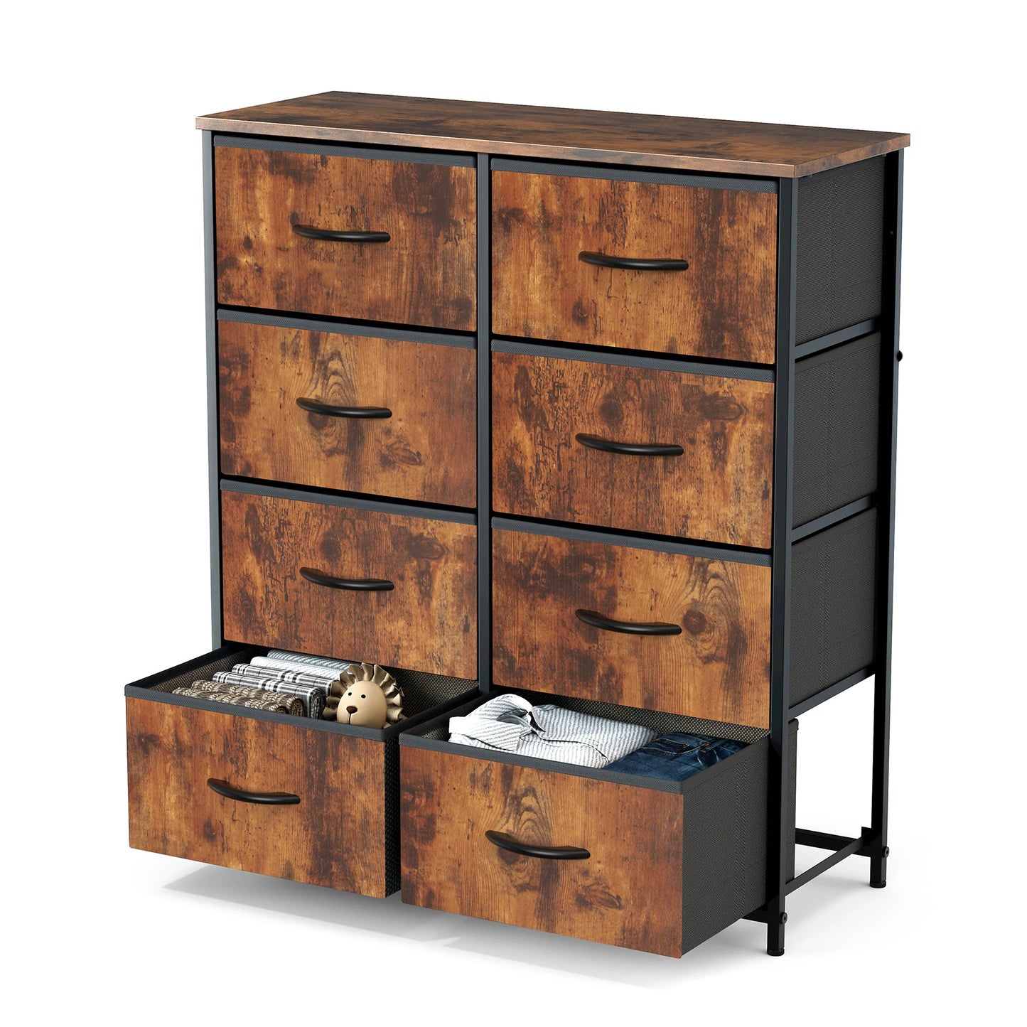 8-Drawer Children's Fabric Dresser & Storage Cabinet
