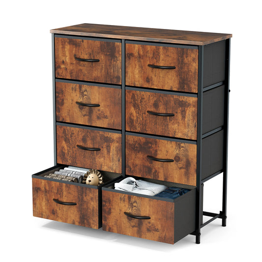 8-Drawer Children's Fabric Dresser & Storage Cabinet