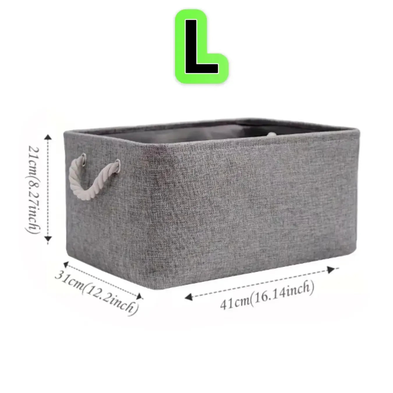 Foldable Linen Laundry Basket