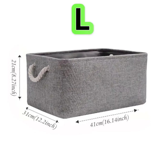 Foldable Linen Laundry Basket