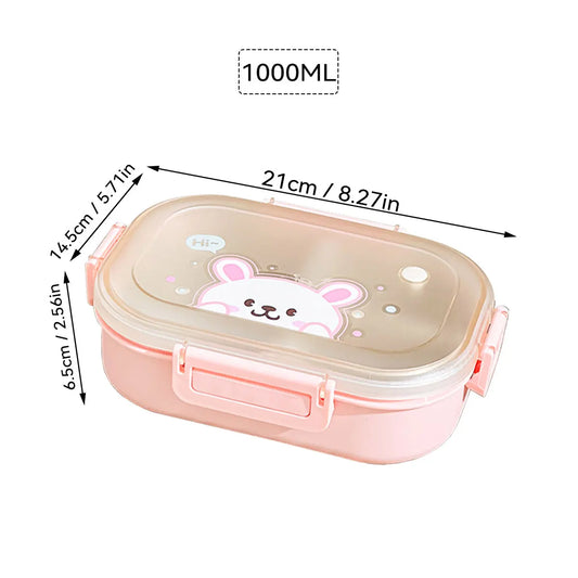 Compartment Lunch Box – Portable Microwave-Safe Food Container