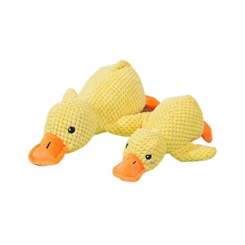 Plush Duck Dog Toy