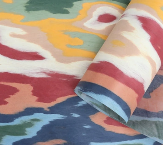 Colorful Wood Veneer Sheet Roll