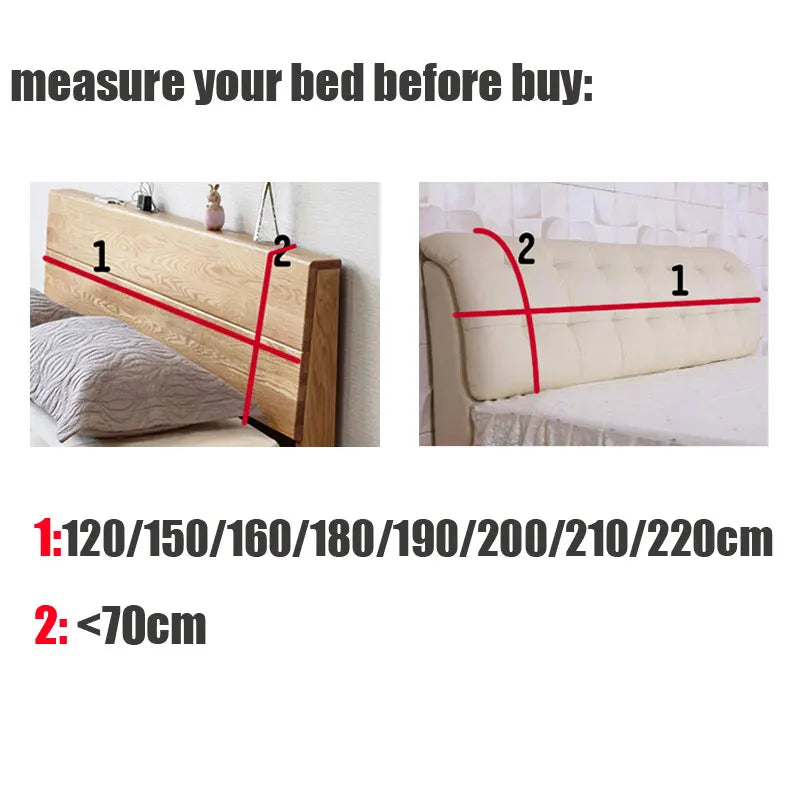 Luxury Soft Velvet Headboard Cover