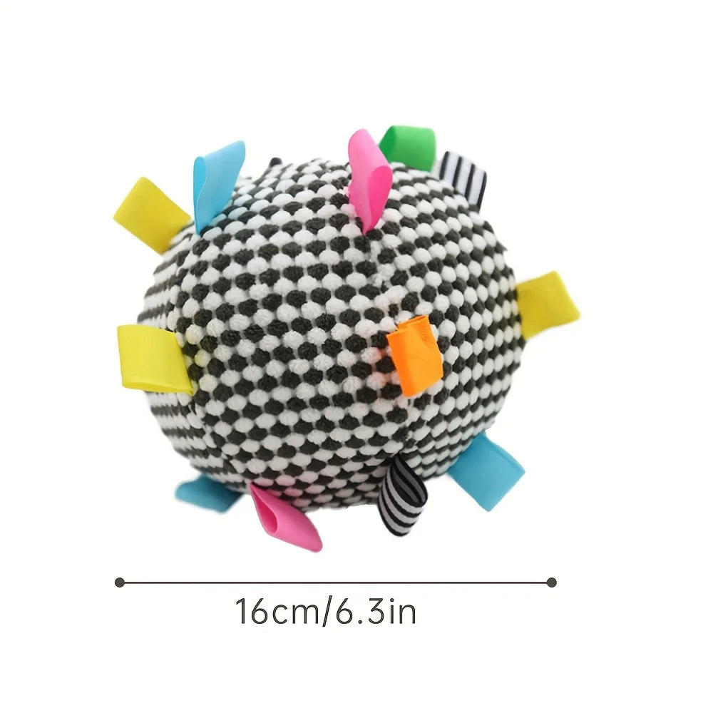 Interactive Plush Ball Dog Toy