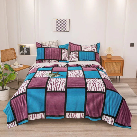 Soft Lightweight Throw for Home & Travel