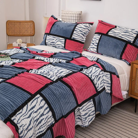 Soft Lightweight Throw for Home & Travel