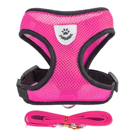 Adjustable Cat Harness & Leash Set