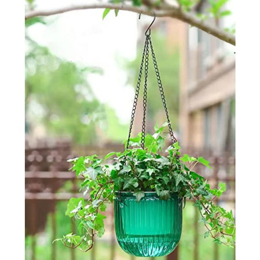 2-Pack Self-Watering Hanging Planters with Hooks