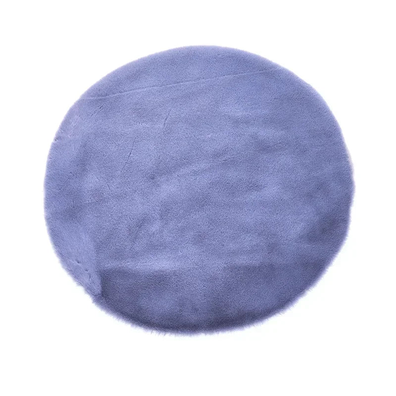 Colorful Round Shaggy Rug