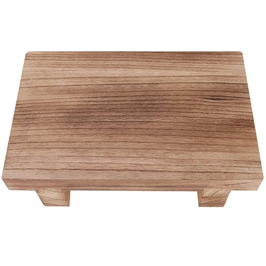 Wooden Footstool & Step Stool