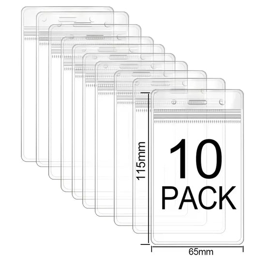 Waterproof Vertical ID Card Holder