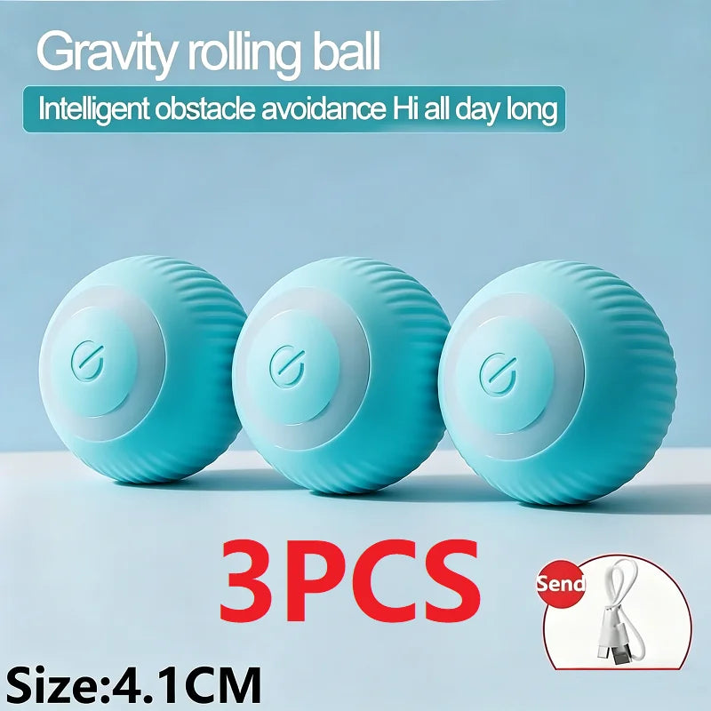 Automatic Rolling Cat Ball Toy