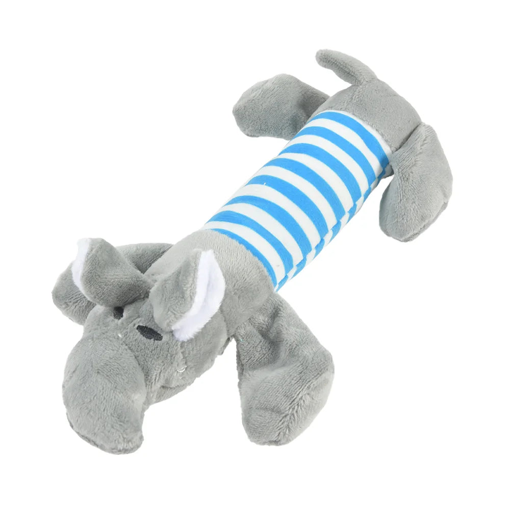 Plush Dinosaur Dog Toy – Interactive Chew Toy