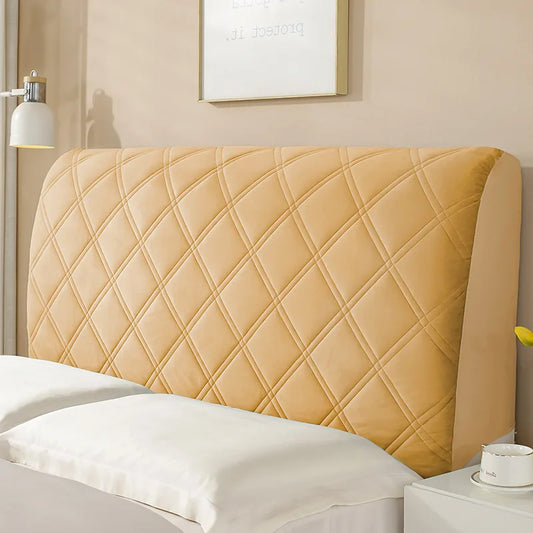Soft Velvet Headboard Cover