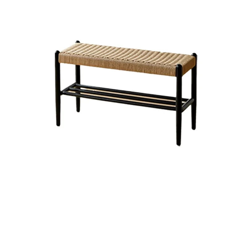 Solid Wood Shoe Bench