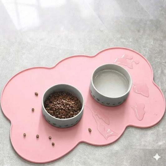 Waterproof Silicone Pet Feeding Mat for Cats & Dogs