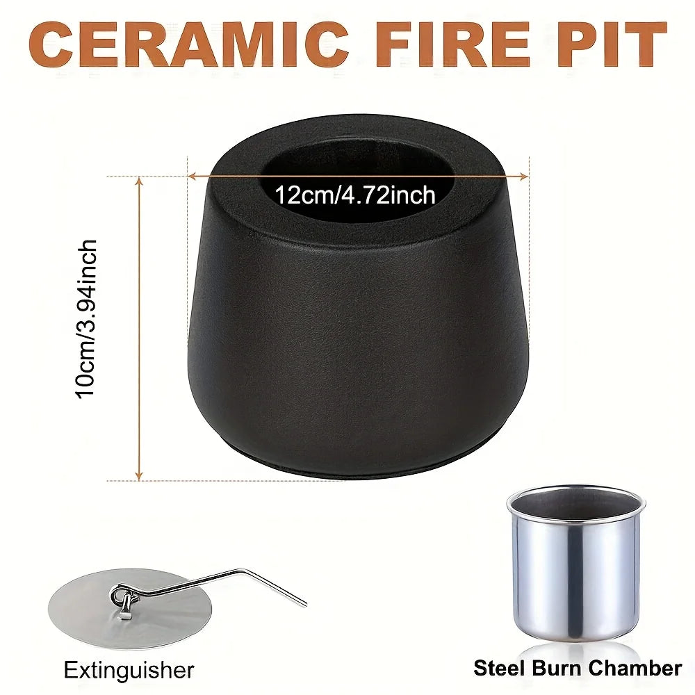 Portable Tabletop Fire Pit – Low Smoke