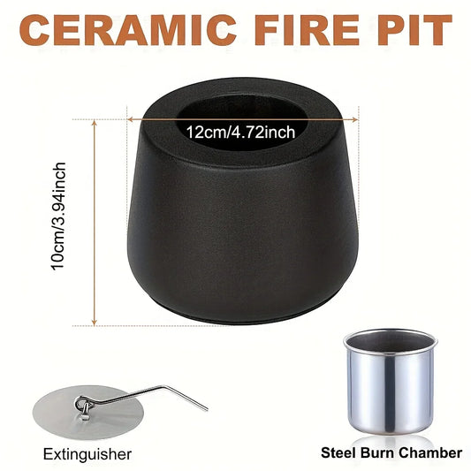 Portable Tabletop Fire Pit – Low Smoke