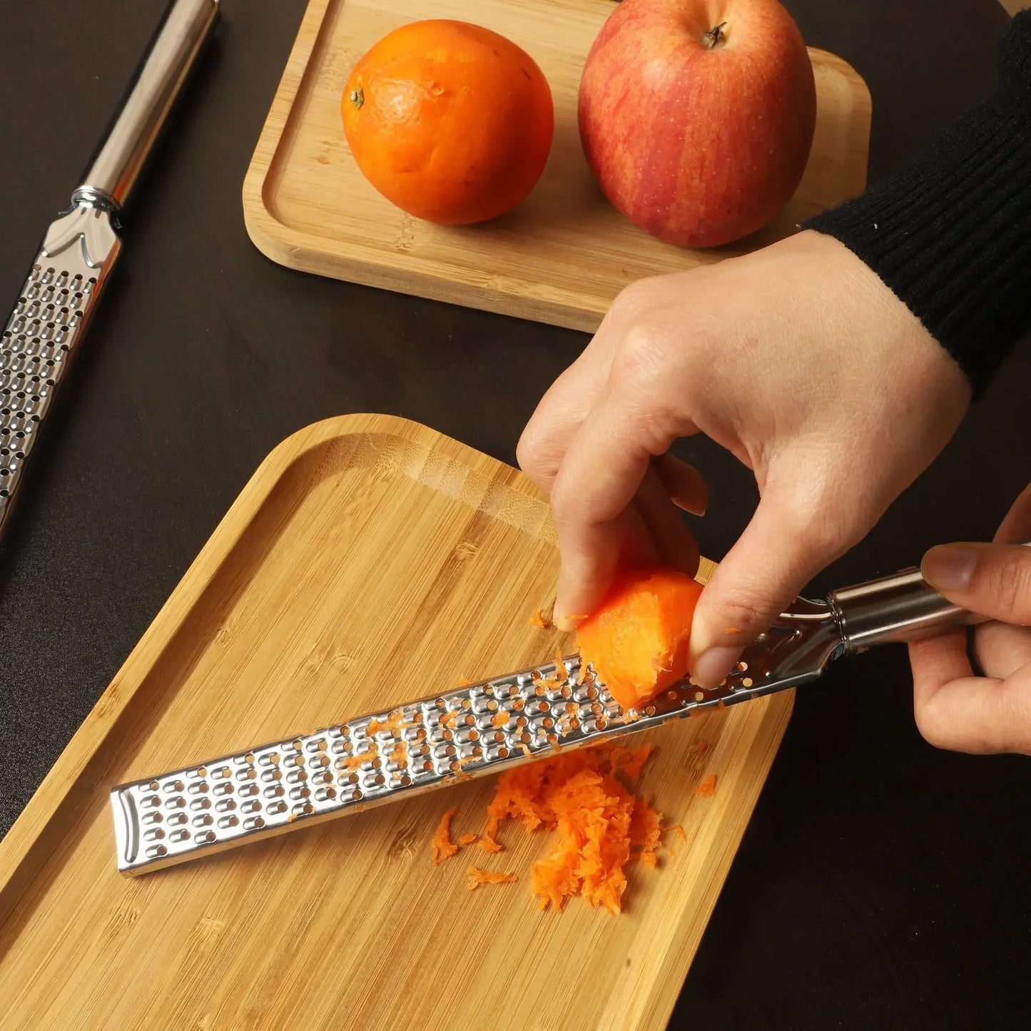 Stainless Steel Cheese Grater & Lemon Zester