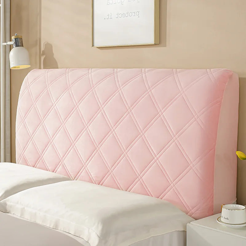 Soft Velvet Headboard Cover