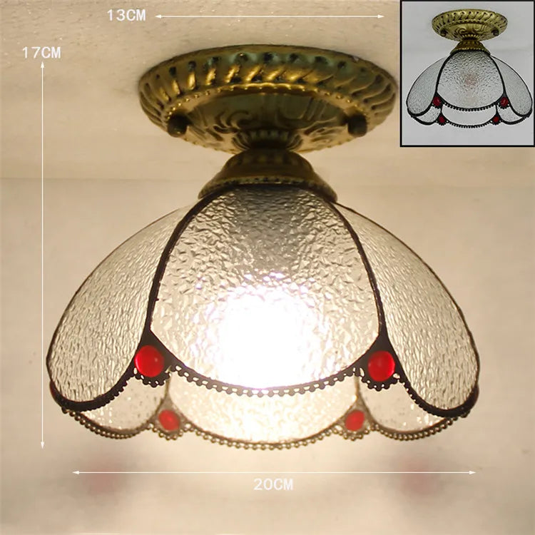 Glass Ceiling Light