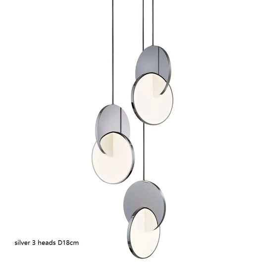 Gold & Silver Hanging Lamp