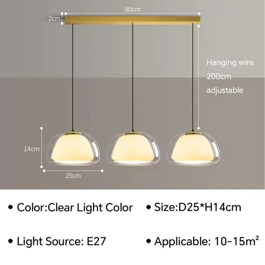 Jelly Glass Pendant Light