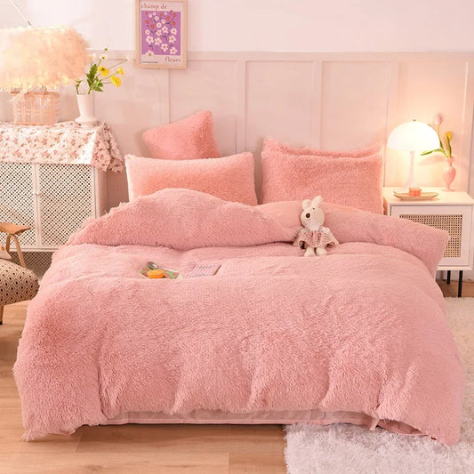 Luxury Plush Duvet Cover Set