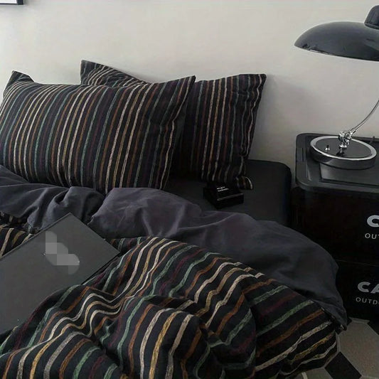 4 Piece Bedding Set with Flat Sheet