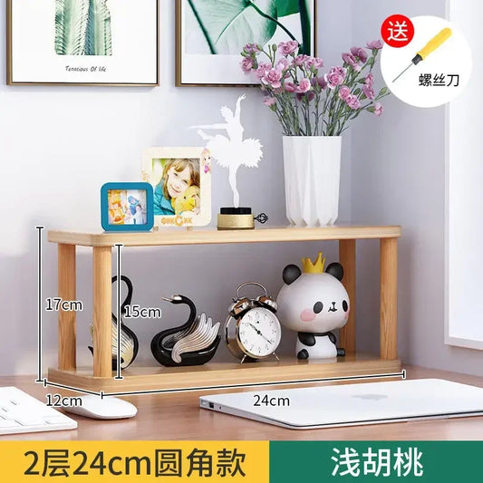 Multi-Layer Book & Office Storage Organizer