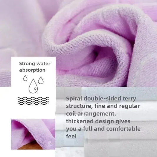 Ultra-Soft Quick-Dry Bath & Face Towel
