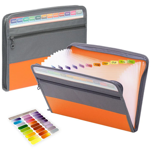 13-Pocket Zipper File Organizer