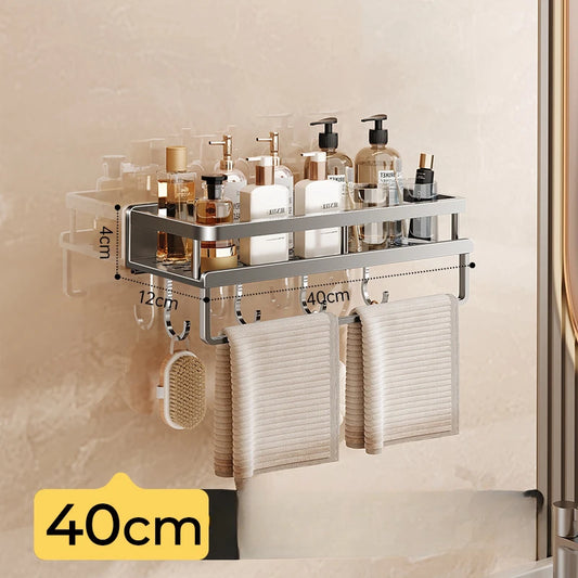 Aluminium Toilet & Washbasin Organiser
