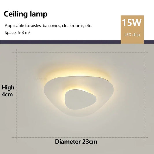 Modern LED Flush Mount Ceiling Chandelier