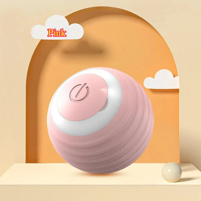 Interactive Rolling Cat Ball Toy