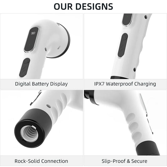 9-in-1 Cordless Electric Rotating Cleaning Brush