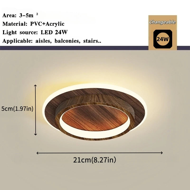 Modern Japanese LED Ceiling Light